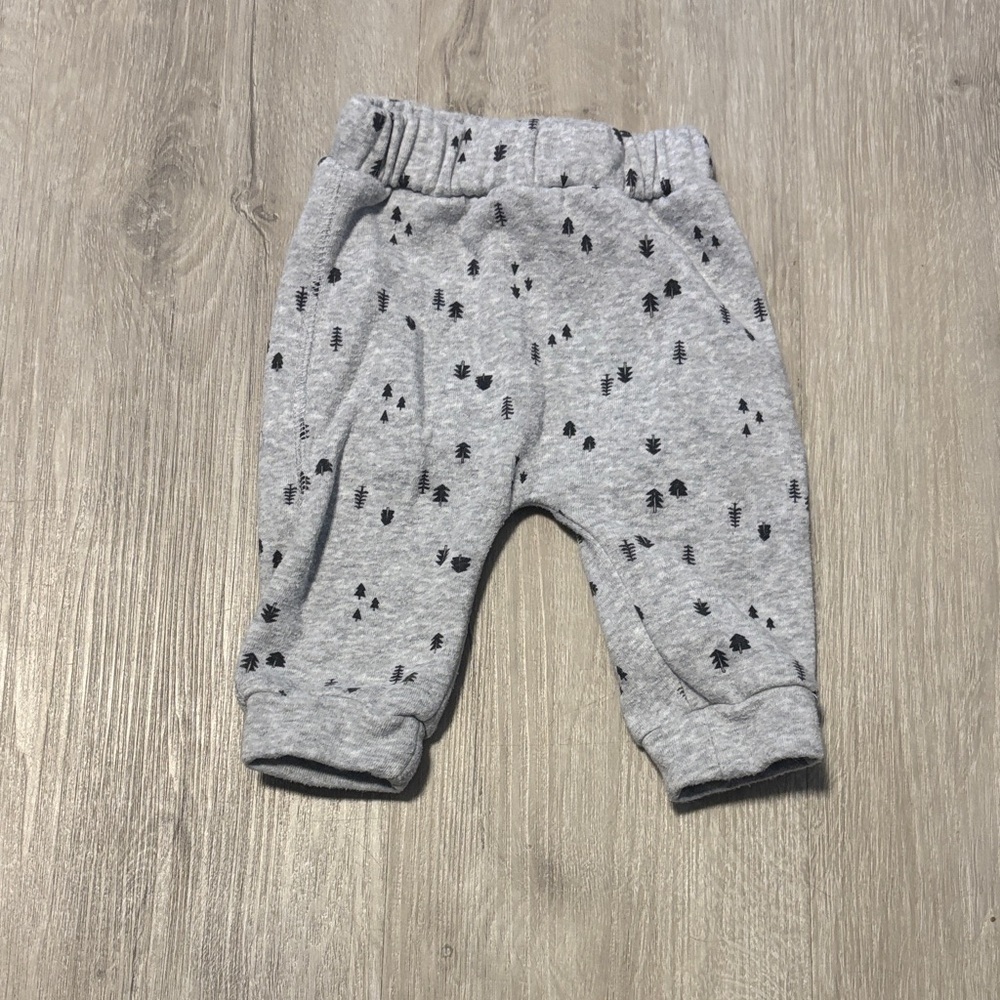 Rene Rofe Gray and Black Kids Casual Bottoms